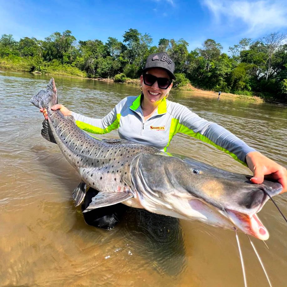 Cliente com peixe